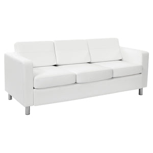 Pacific Sofa with Chrome Finish Legs