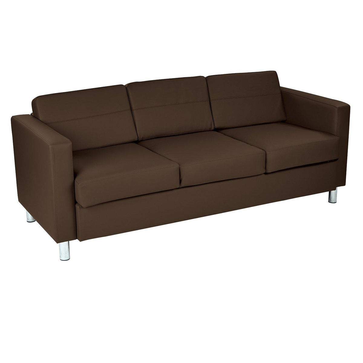Pacific Sofa with Chrome Finish Legs