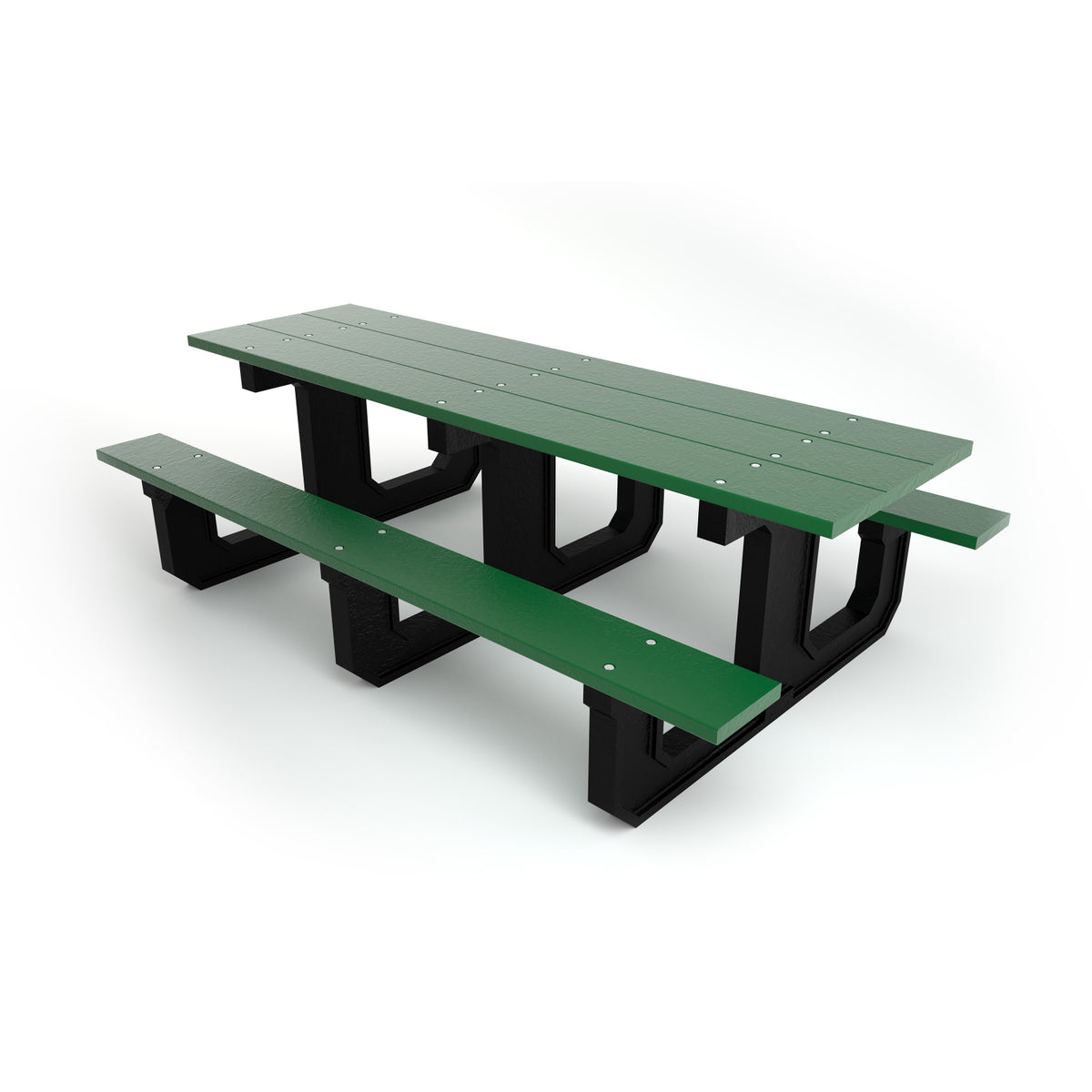 Frog Furnishings Park Place Resinwood Outdoor Picnic Table, 8 Ft. Long
