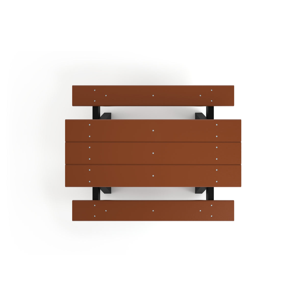 Frog Furnishings A-Frame Resinwood Outdoor Picnic Table, 6 Ft. Long