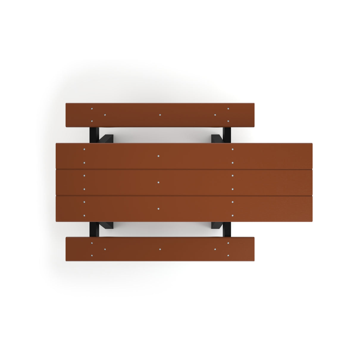 Frog Furnishings A-Frame Resinwood ADA Outdoor Picnic Table. 6 Ft. Long