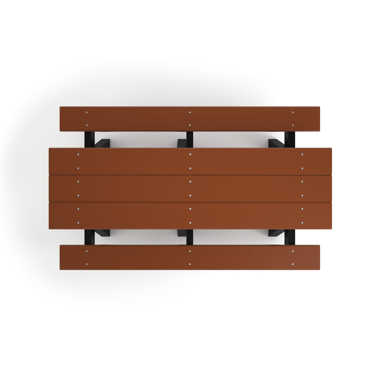 Frog Furnishings A-Frame Resinwood Outdoor Picnic Table, 8 Ft. Long