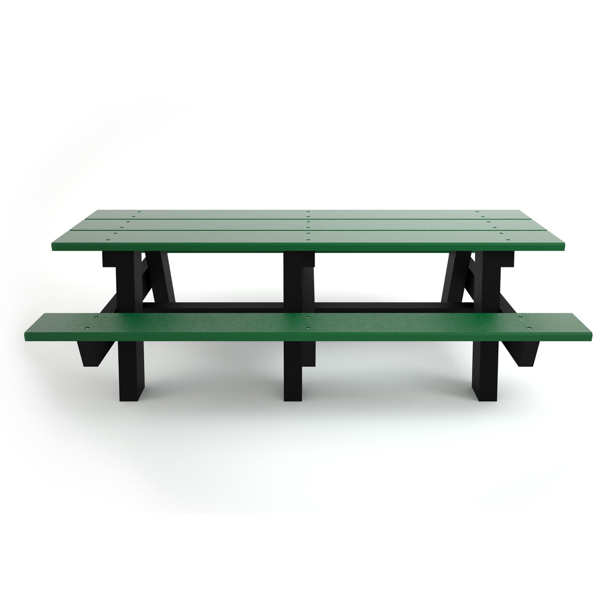 Frog Furnishings A-Frame Resinwood Outdoor Picnic Table, 8 Ft. Long