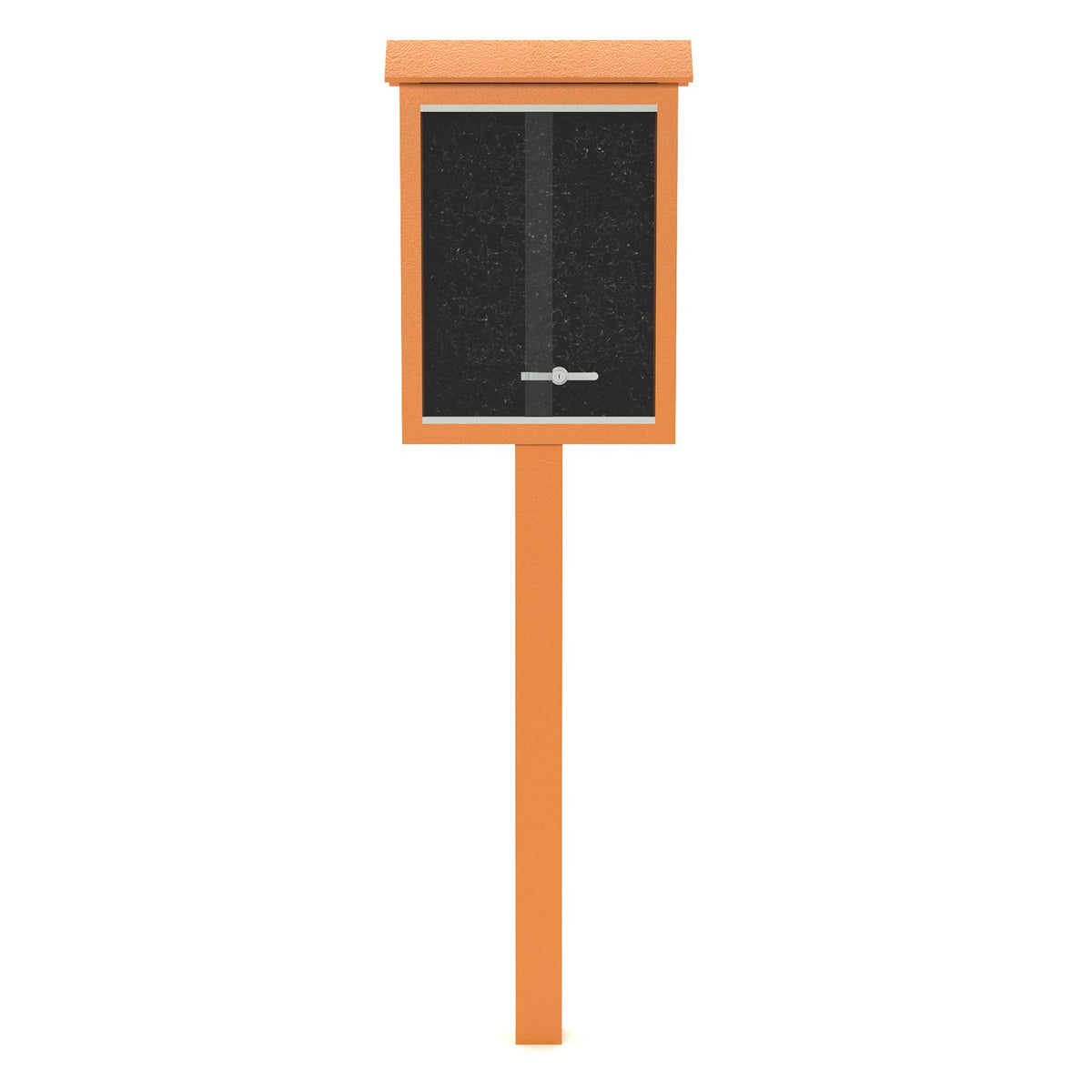 Frog Furnishings Resinwood Small Standard Message Center with One Post