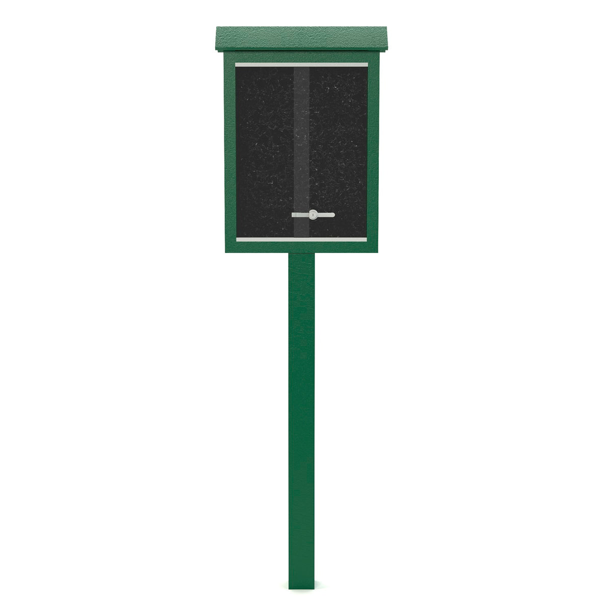 Frog Furnishings Resinwood Small Standard Message Center with One Post