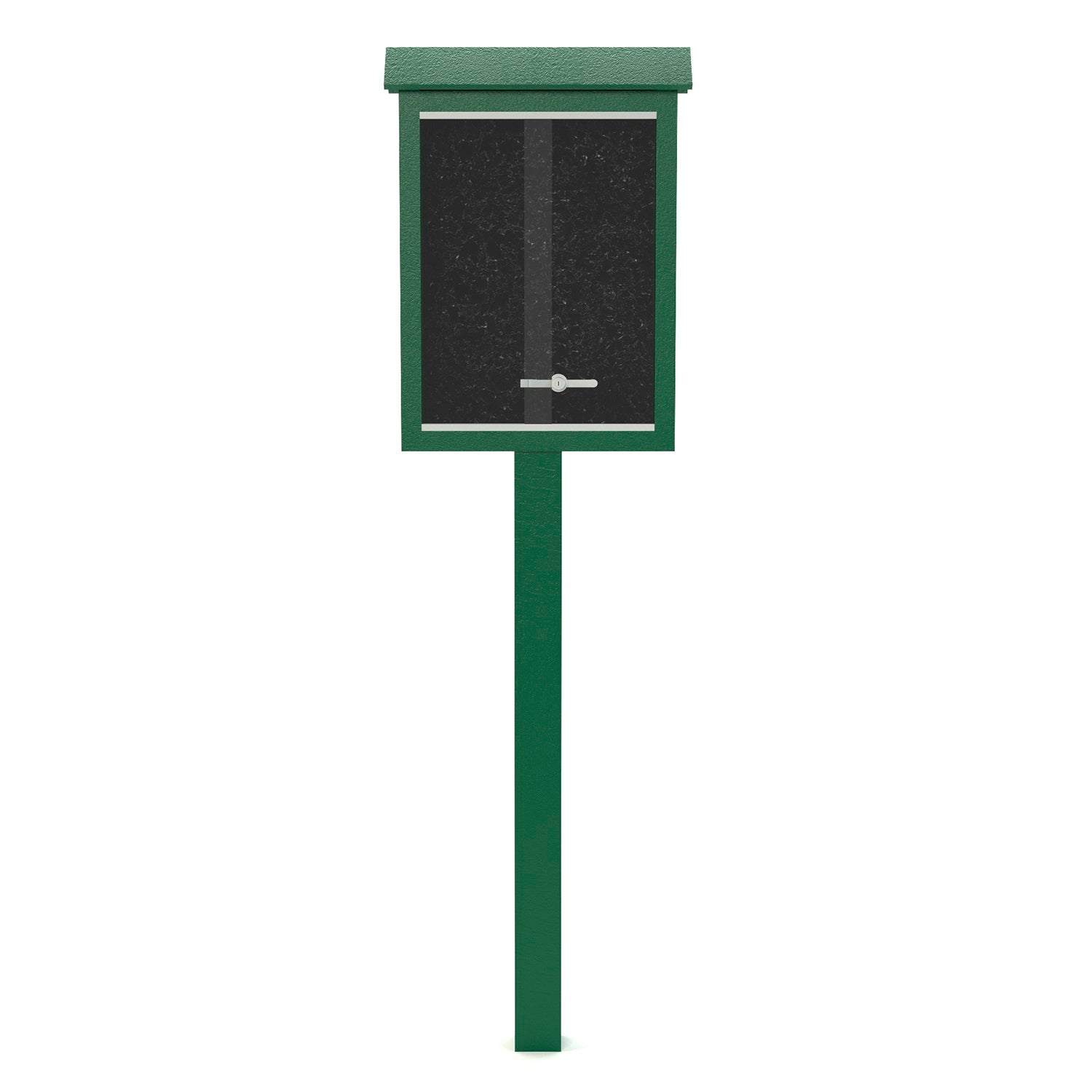 Frog Furnishings Resinwood Small Standard Message Center with One Post