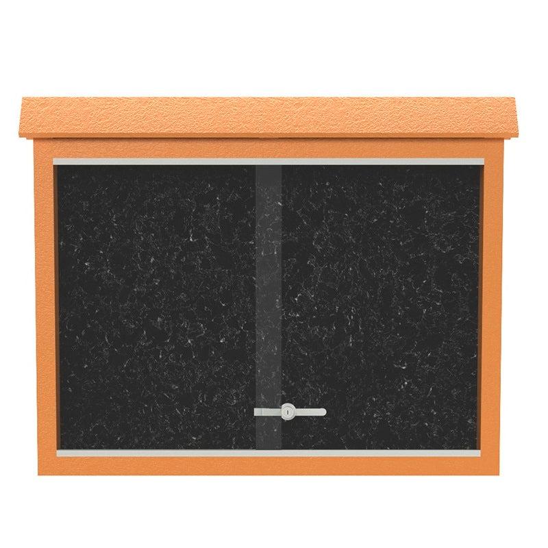 Frog Furnishings Resinwood Medium Standard One Sided Message Center, No Posts