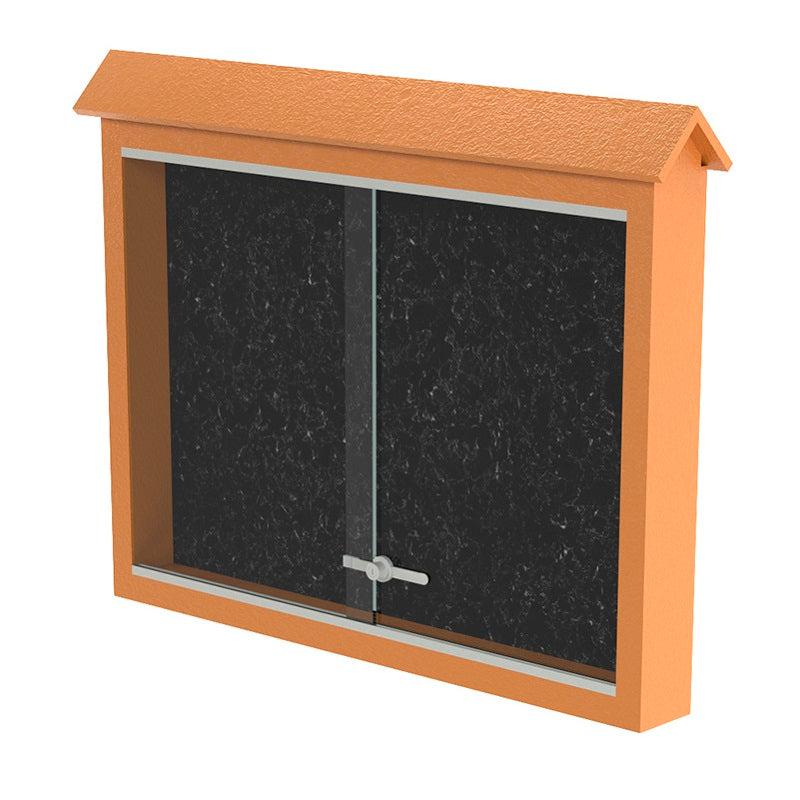 Frog Furnishings Resinwood Medium Standard Two Sided Message Center, No Posts