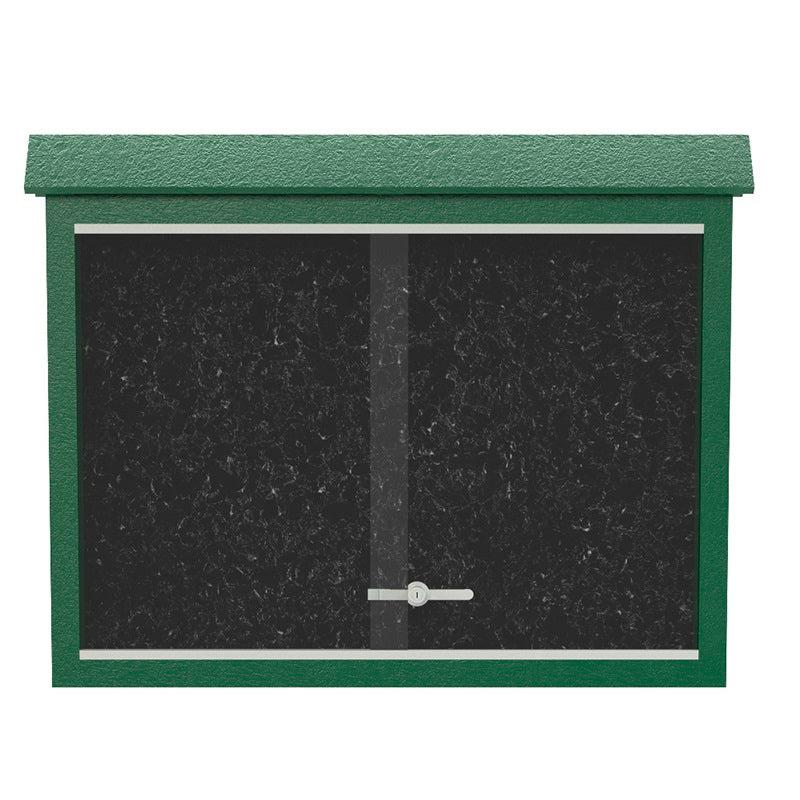 Frog Furnishings Resinwood Medium Standard One Sided Message Center, No Posts