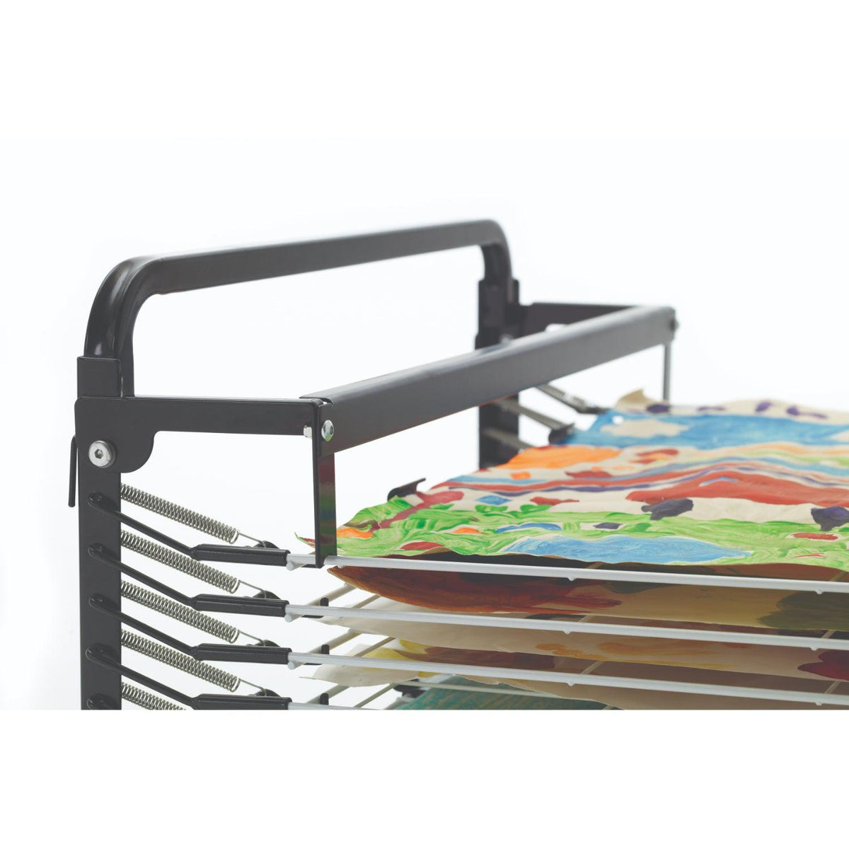 Spring Loaded Paint Drying Rack