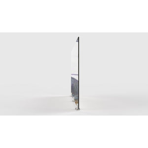 Clear Thermoplastic Partition & Cubicle Extender with Tape Attachment, 24"H x 48"W