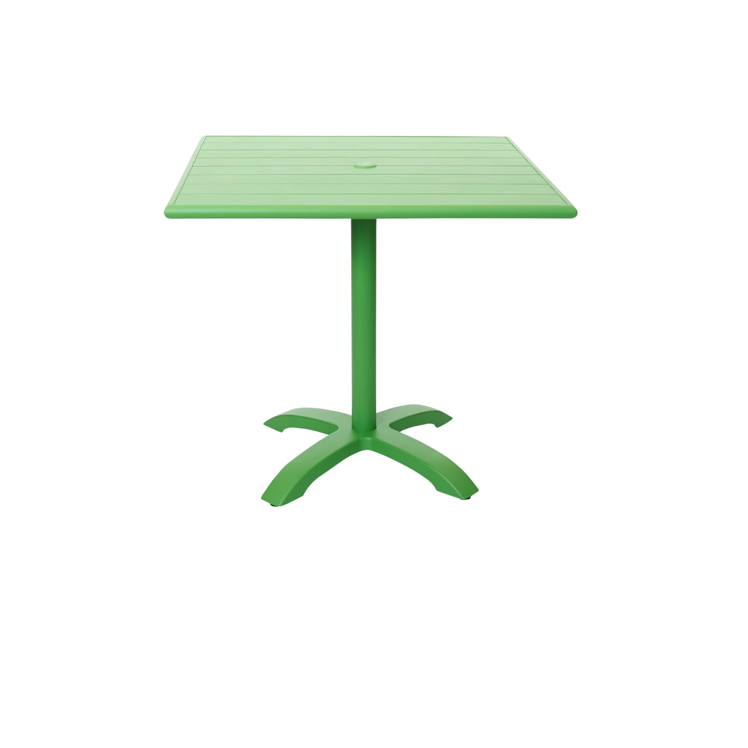 Beachcomber Bali Outdoor/Indoor 36" Square Aluminum Dining Height Table