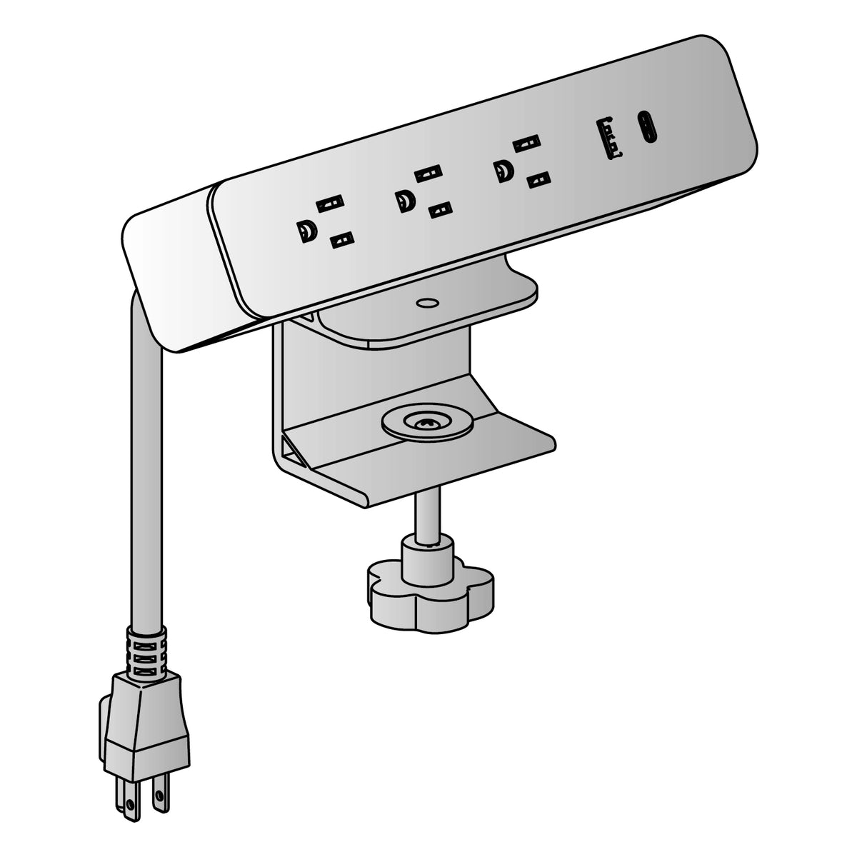 Power Charger, Clamp Mount