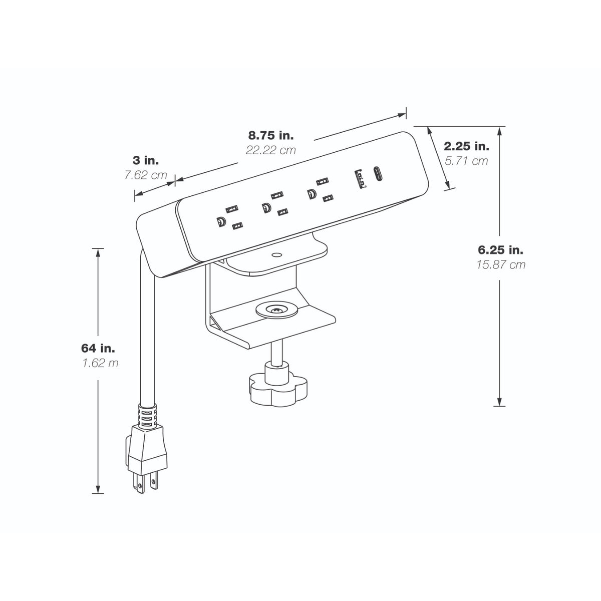 Power Charger, Clamp Mount