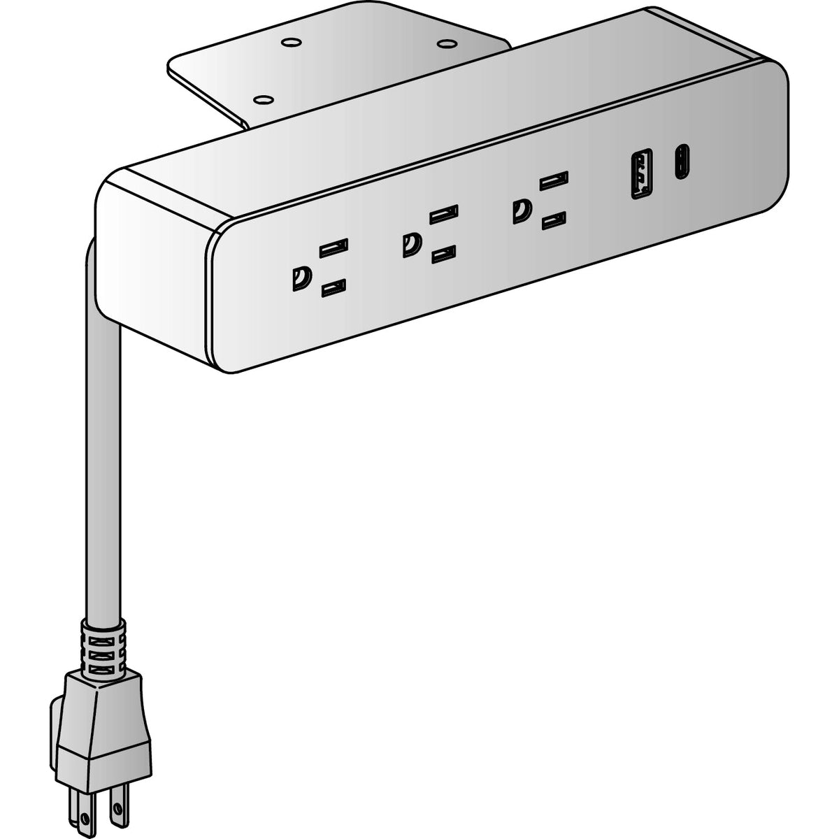 Power Charger, Undersurface Mount