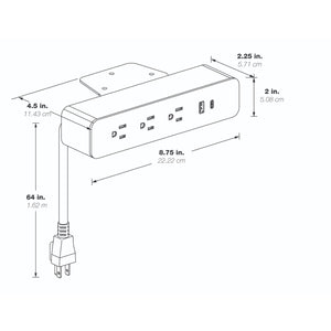 Power Charger, Undersurface Mount