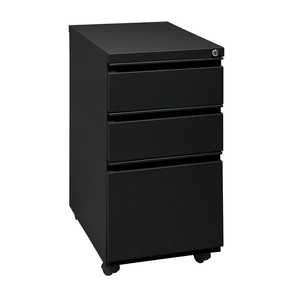 Heavy Duty 22" Closed Top Mobile Pedestal, Box/Box/File