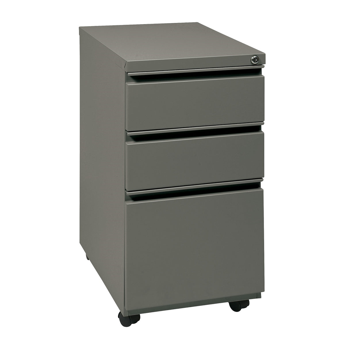 Heavy Duty 22" Closed Top Mobile Pedestal, Box/Box/File