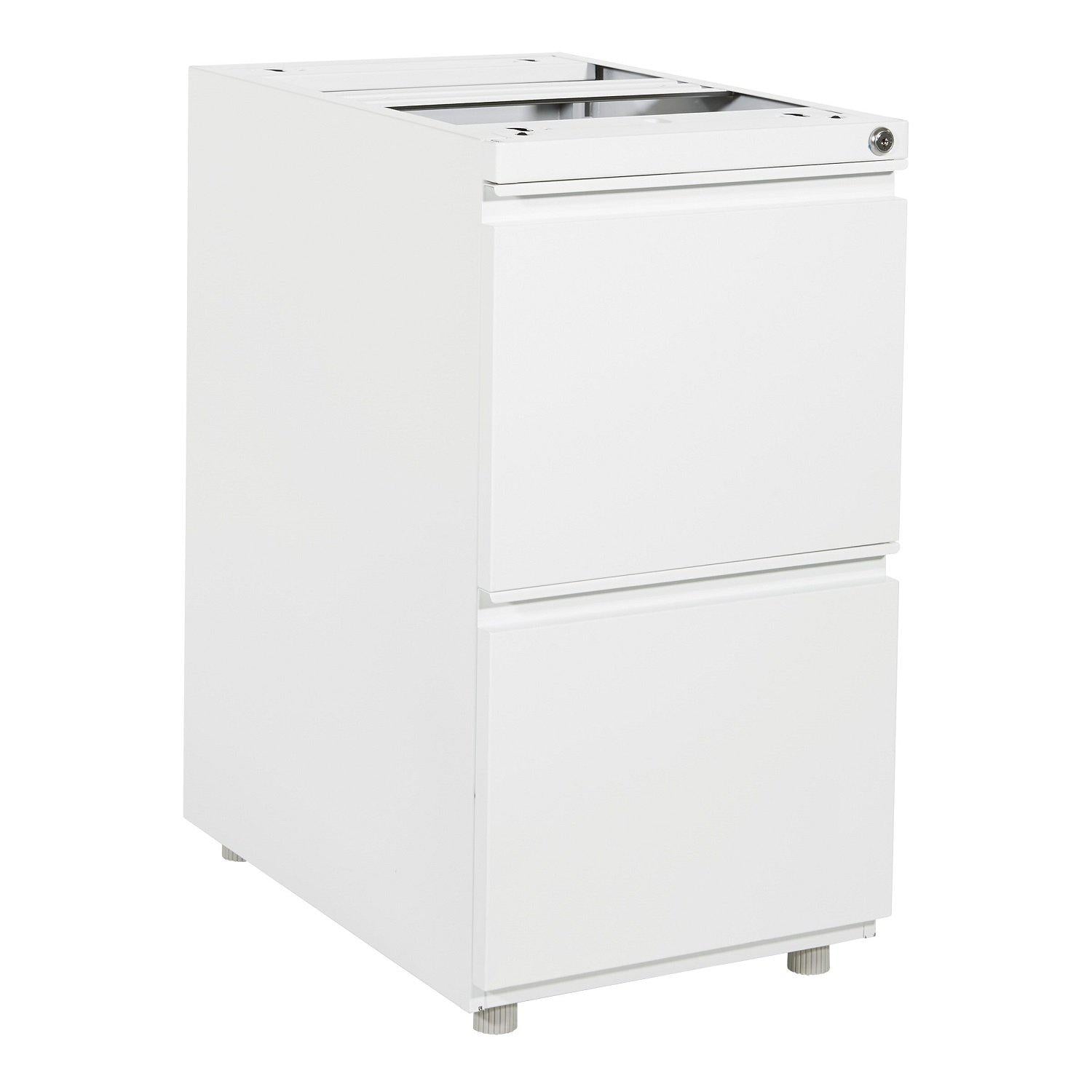 Heavy Duty 22" Open Top Pedestal With 2 File Drawers