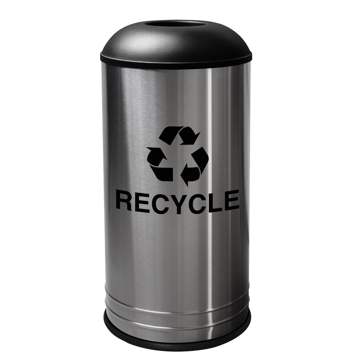 Café Style Stainless Steel Indoor Recycler, 18-Gallon Capacity