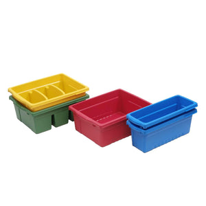 Classic Royal Reading/Writing Center with 2 Small, 1 Large and 2 Divided Tubs