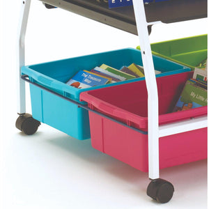 Classic Royal Reading/Writing Center, Vibrant Tub Combo with Lids