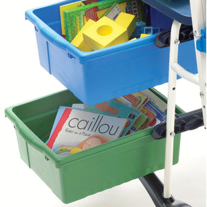Regal Reading/Writing Center, Vibrant Tub Combo with Lids