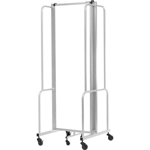 Robo Whiteboard Room Divider with Grey Frame, 6' Height, 3 Sections