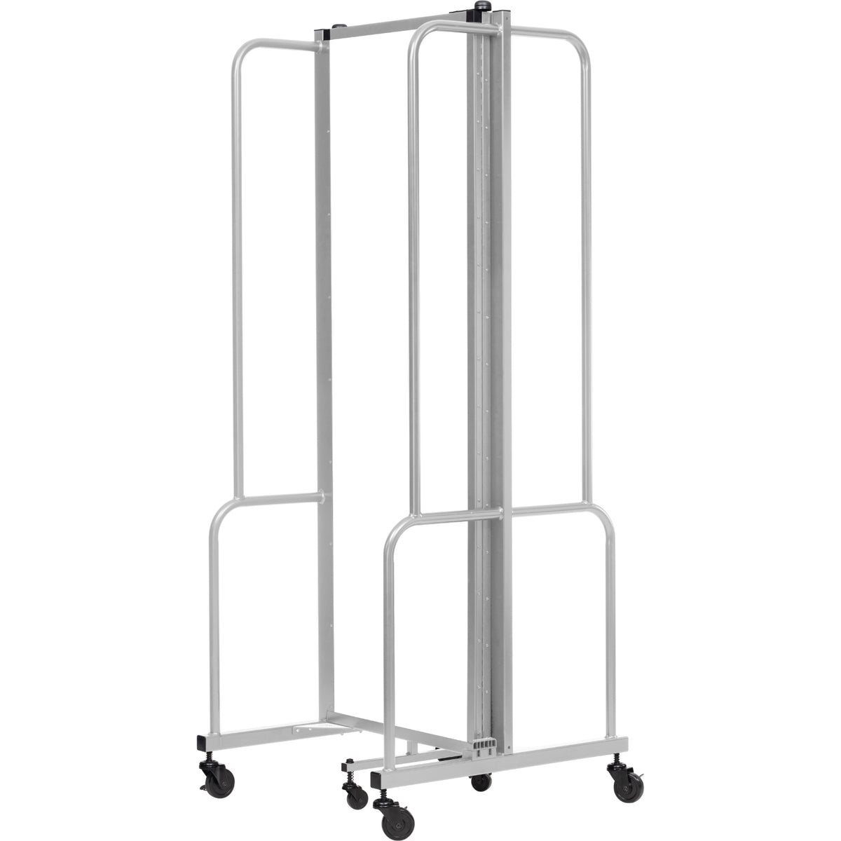 Robo Whiteboard Room Divider with Grey Frame, 6' Height, 3 Sections