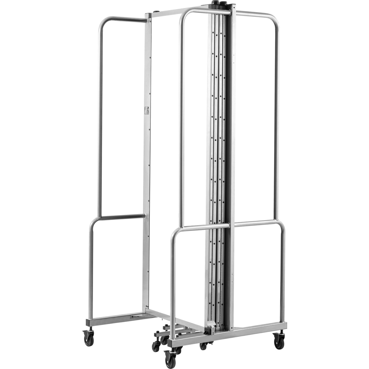 Robo Whiteboard Room Divider with Grey Frame, 6' Height, 5 Sections