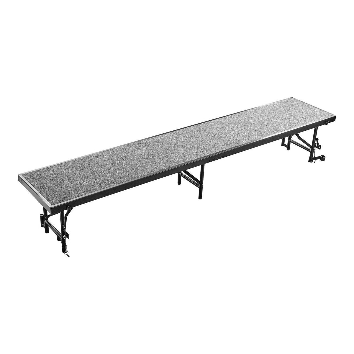 Single Level Straight Standing Choral Risers, 18" x 96" Platform