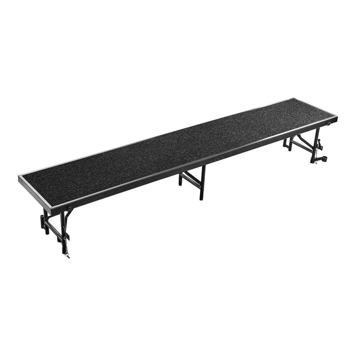 Single Level Straight Standing Choral Risers, 18" x 96" Platform