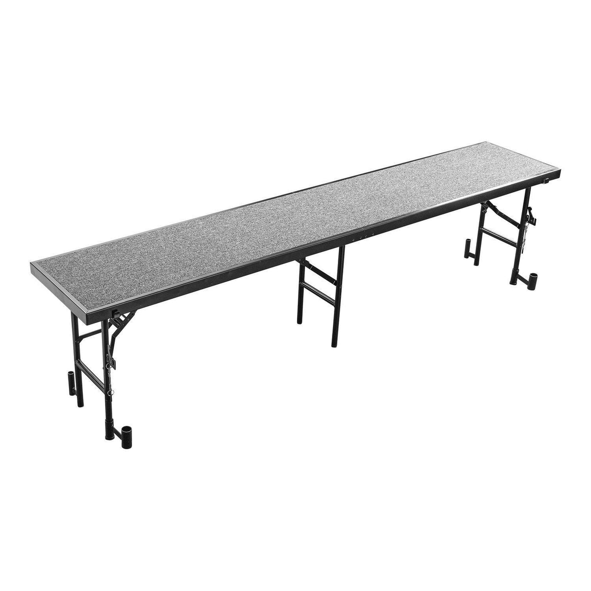 Single Level Straight Standing Choral Risers, 18" x 96" Platform
