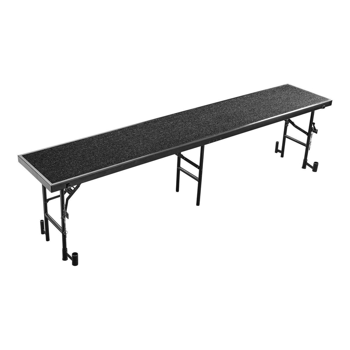 Single Level Straight Standing Choral Risers, 18" x 96" Platform