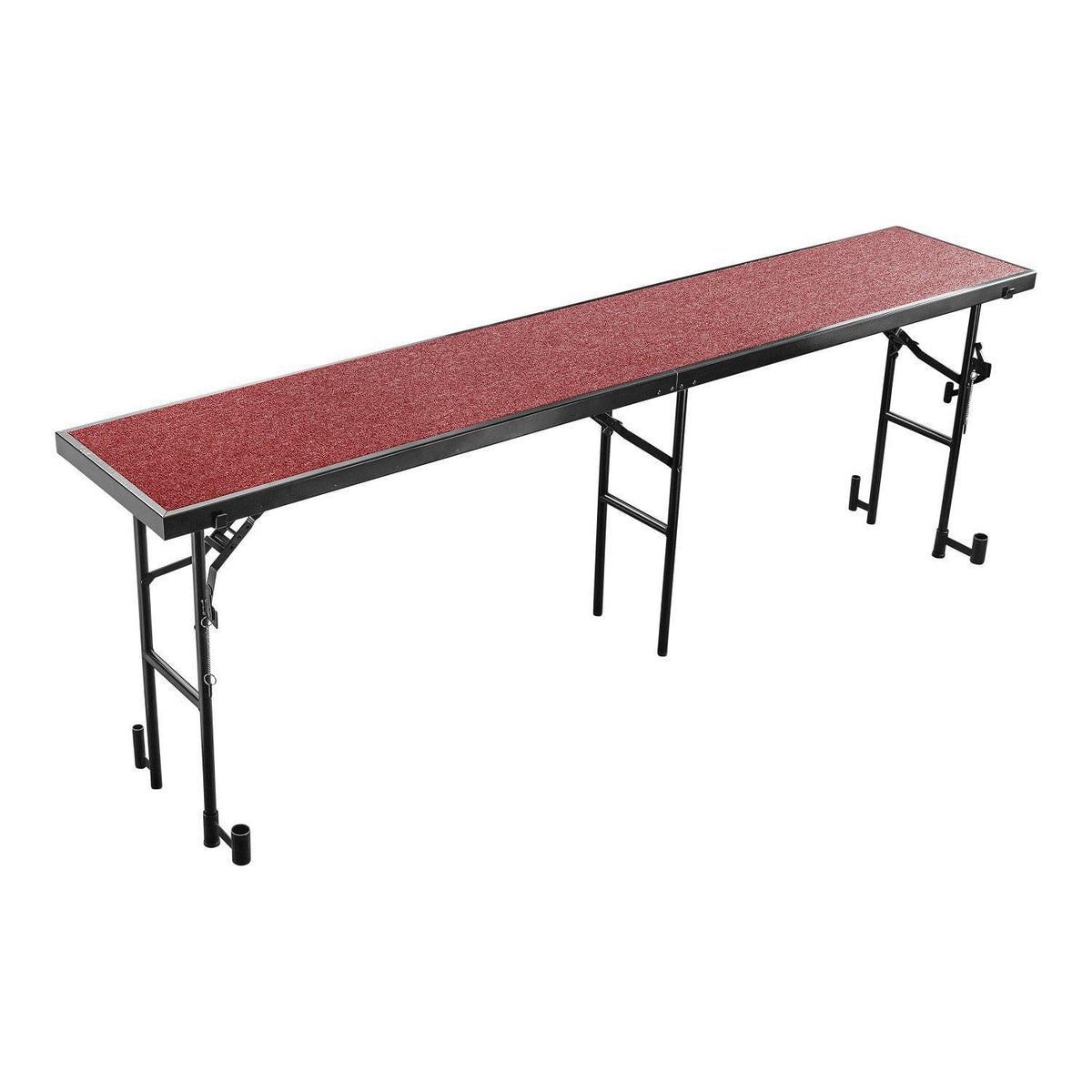 Single Level Straight Standing Choral Risers, 18" x 96" Platform