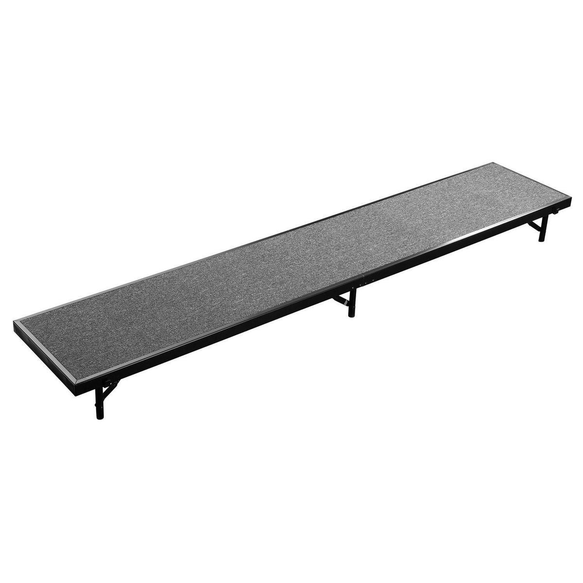 Single Level Straight Standing Choral Risers, 18" x 96" Platform