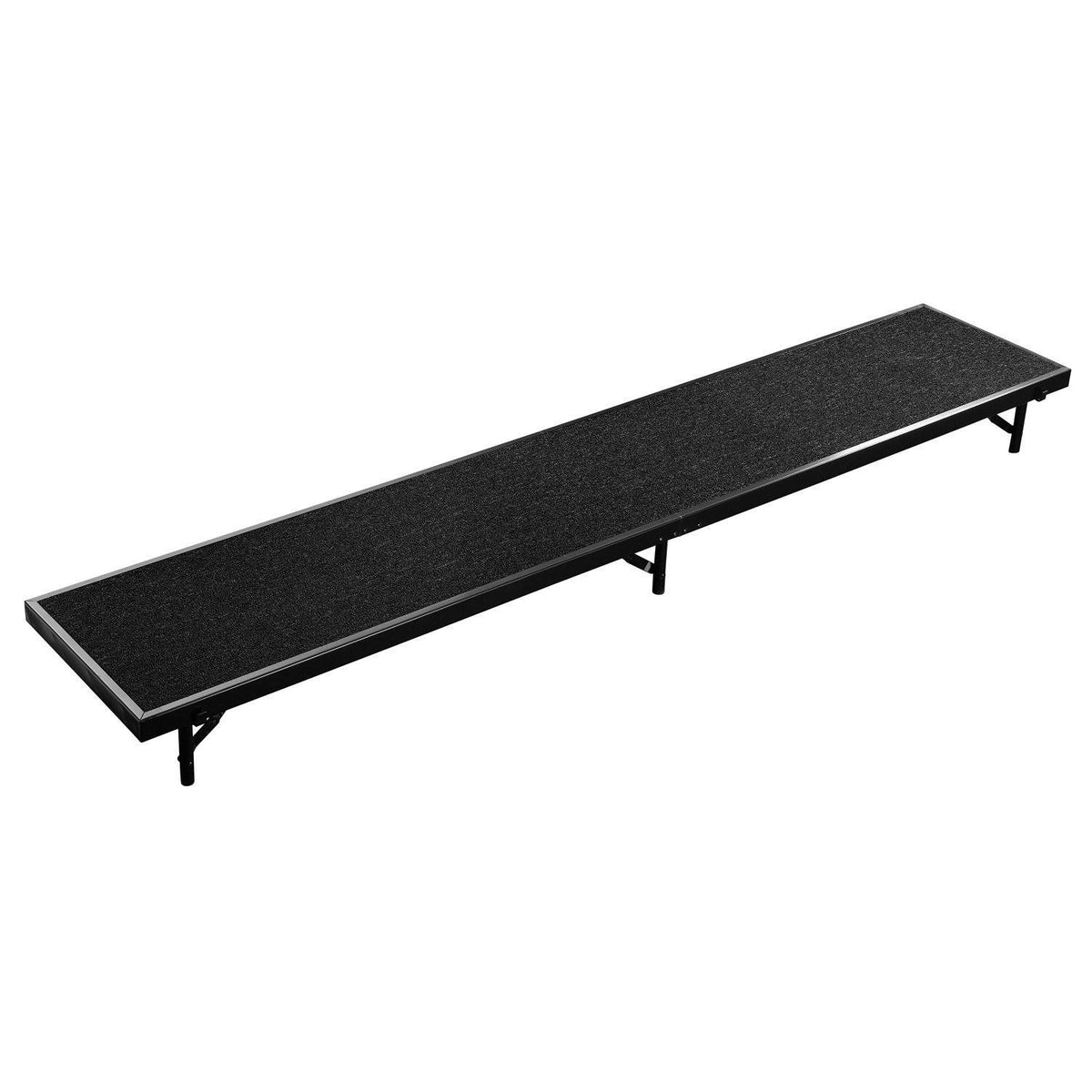 Single Level Straight Standing Choral Risers, 18" x 96" Platform