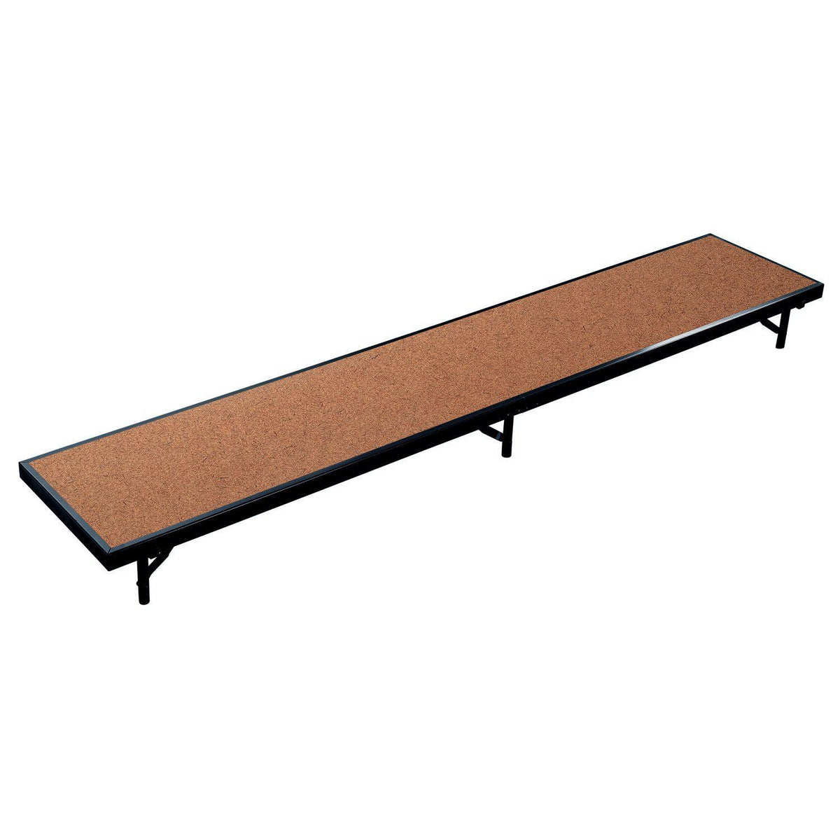 Single Level Straight Standing Choral Risers, 18" x 96" Platform