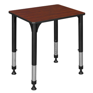18.5" x 26" Rectangle Height Adjustable Collaborative School Desk