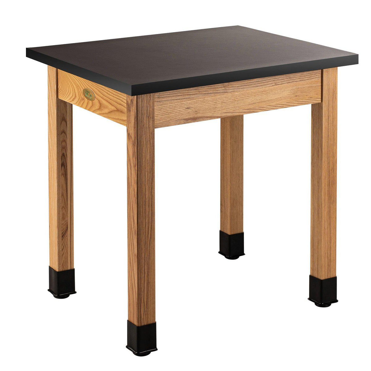 Personal Science Lab Table, Wood Frame, 24"x30"x30" H, Chemical Resistant Top