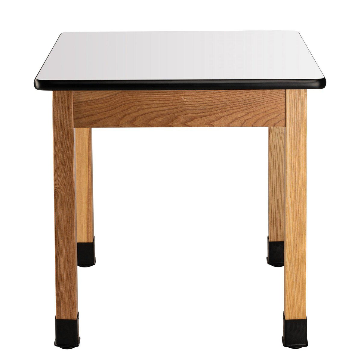 Personal Science Lab Table, Wood Frame, 30"x30"x36" H, Whiteboard Top