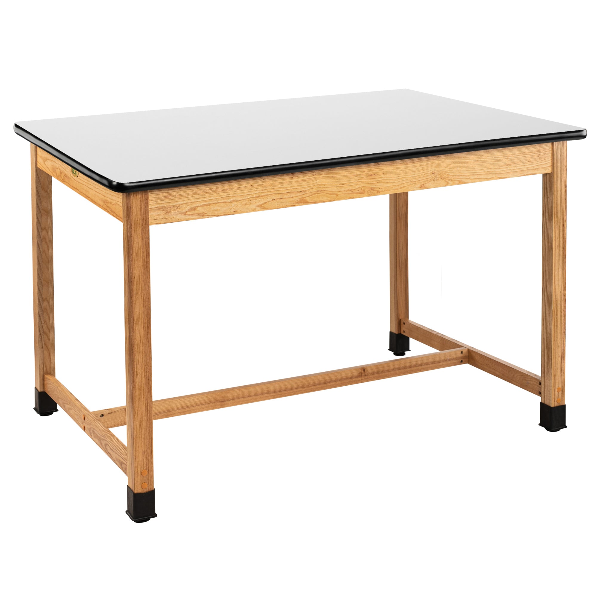 Science Lab Table, Wood Frame, 42"x60"x36"H, Whiteboard Top