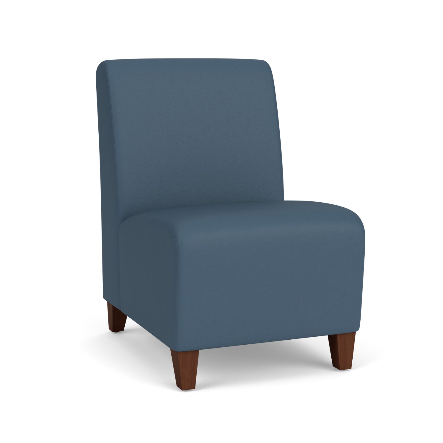 Siena Collection Reception Seating, Armless Guest Chair, Standard Vinyl Upholstery, FREE SHIPPING