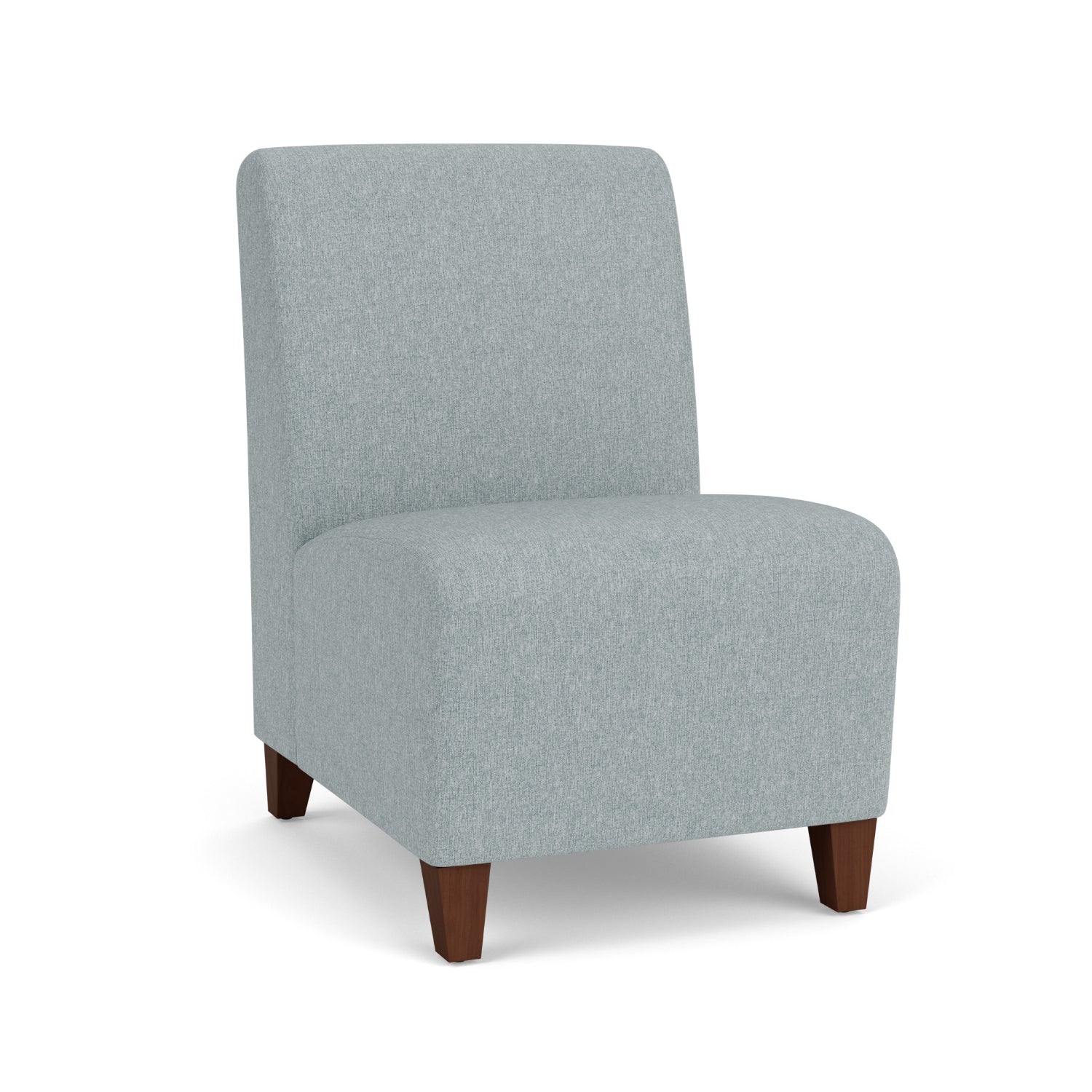 Siena Collection Reception Seating, Armless Guest Chair, Healthcare Vinyl Upholstery, FREE SHIPPING