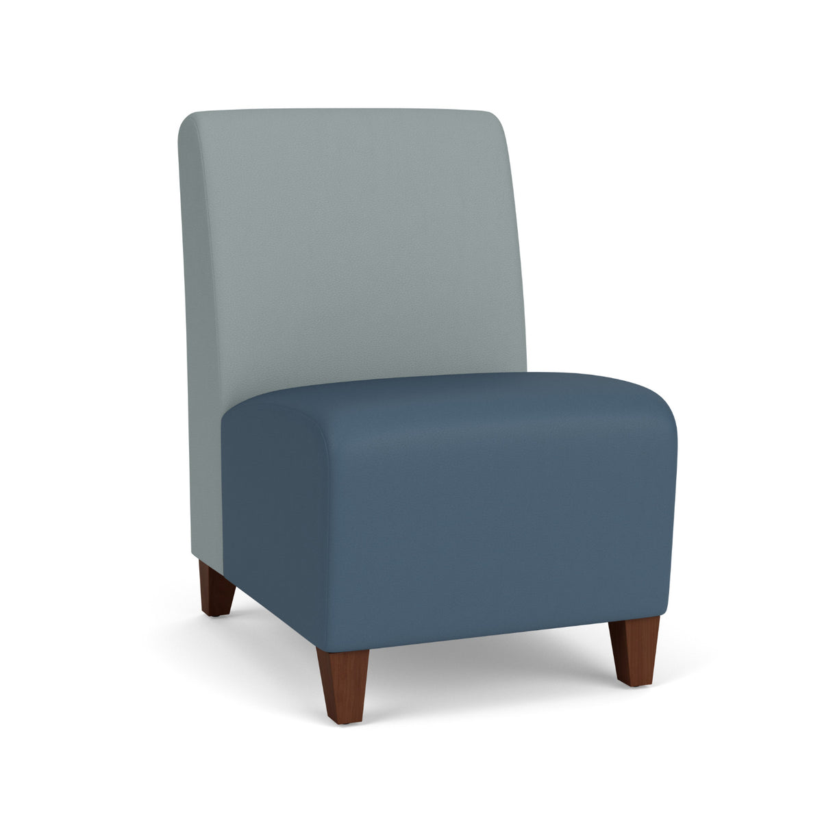 Siena Collection Reception Seating, Armless Guest Chair, Standard Vinyl Upholstery, FREE SHIPPING