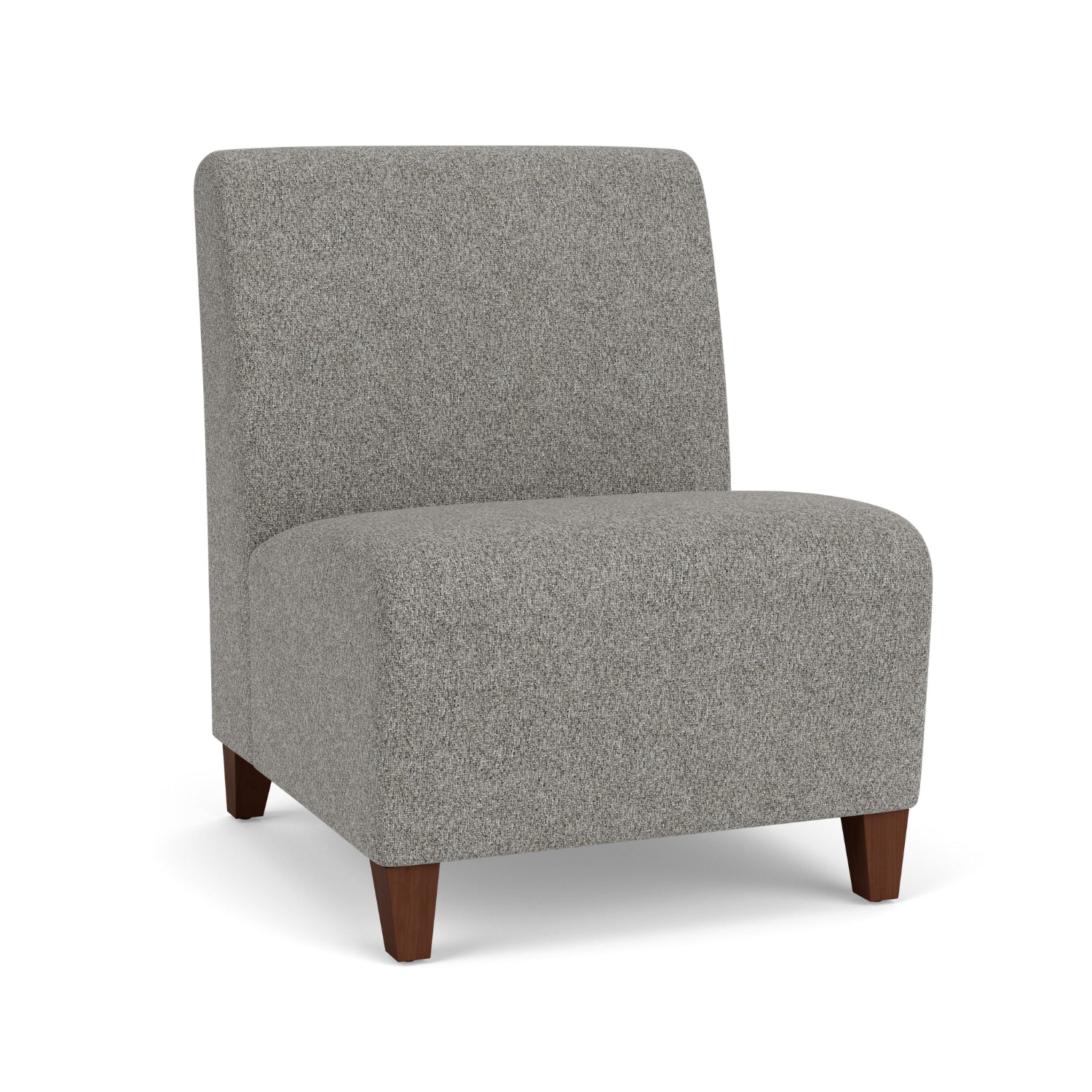 Siena Collection Reception Seating, Armless Oversize Guest Chair, 500 lb. Capacity, Standard Fabric Upholstery, FREE SHIPPING