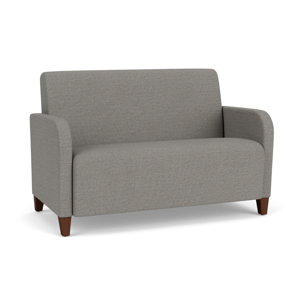 Siena Collection Reception Seating, Loveseat, Designer Fabric Upholstery, FREE SHIPPING
