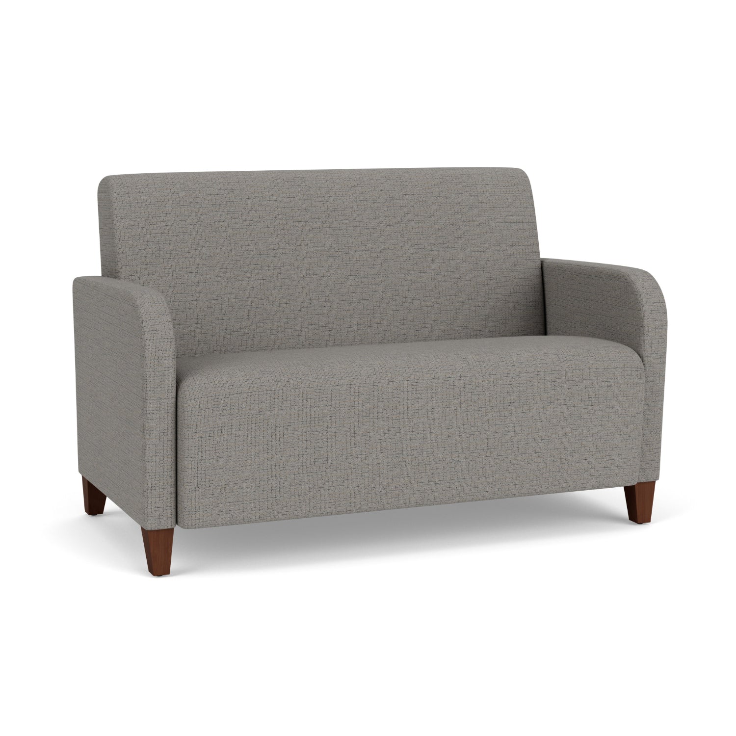 Siena Collection Reception Seating, Loveseat, Designer Fabric Upholstery, FREE SHIPPING