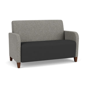 Siena Collection Reception Seating, Loveseat, Standard Fabric Upholstery, FREE SHIPPING