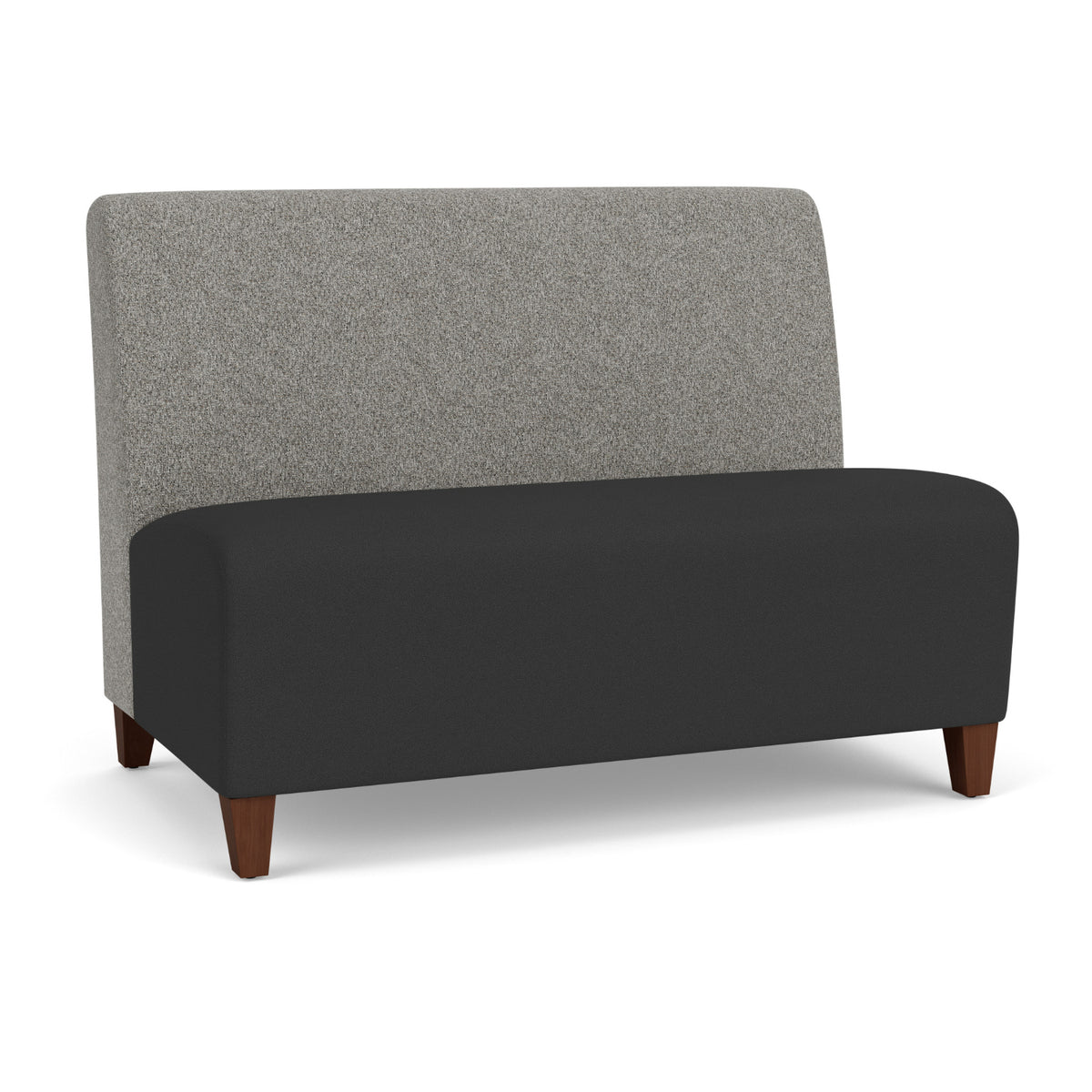 Siena Collection Reception Seating, Armless Loveseat, Standard Fabric Upholstery, FREE SHIPPING